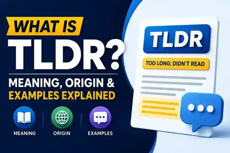 TLDR Meaning
