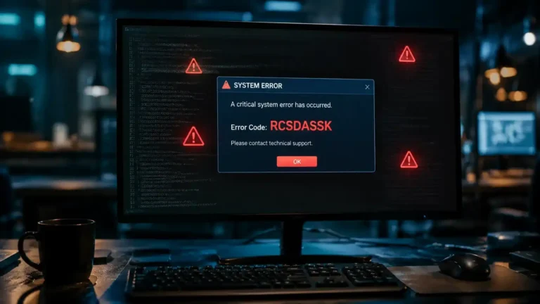 How to Fix the RCSDASSK Problem